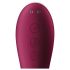 Satisfyer Dual Crush - vibrator voor vagina en clitoris - oplaadbaar - rood