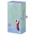 Satisfyer Dual Crush - vibrator voor vagina en clitoris - oplaadbaar - rood