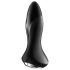 Satisfyer Rotator Plug 1 - parelvormige anale vibrator (zwart)