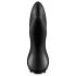 Satisfyer Rotator Plug 1 - parelvormige anale vibrator (zwart)