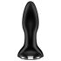 Satisfyer Rotator Plug 2 - parelvormige anale vibrator (zwart)