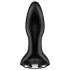 Satisfyer Rotator Plug 2 - parelvormige anale vibrator (zwart)