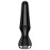 Satisfyer Plug-ilicious 2 - slimme anale vibrator (zwart)