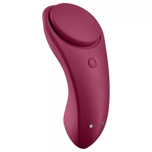 Satisfyer Sexy Secret - App-gestuurde slipvibrator (rood)