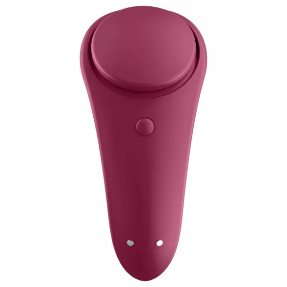 Satisfyer Sexy Secret - App-gestuurde slipvibrator (rood)