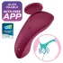 Satisfyer Sexy Secret - App-gestuurde slipvibrator (rood)
