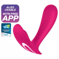 Satisfyer Top Secret - app-gestuurde vibrator (roze)
