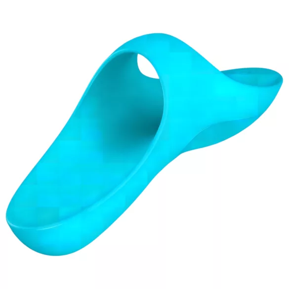 Satisfyer Teaser - oplaadbare, waterdichte vingervibrator (turkoois)