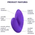 Satisfyer Love Riot - oplaadbare, waterdichte vinger vibrator (paars)