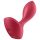 Satisfyer Backdoor Lover - Oplaadbare, waterdichte anaal vibrator (rood)