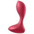 Satisfyer Backdoor Lover - Oplaadbare, waterdichte anaal vibrator (rood)
