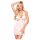 Penthouse Sweet & Spicy - Halter Lingerieset van Kant (Wit) - M/L