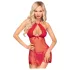 Penthouse Libido Boost - babydoll met kant en string - rood - L/XL
