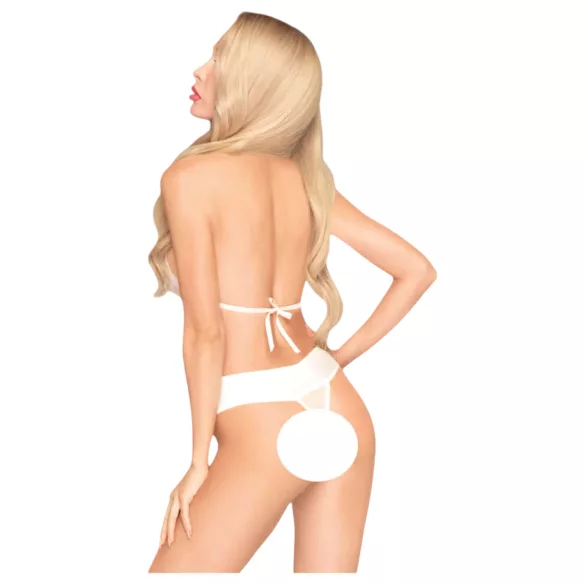 Penthouse Perfect Lover - body met halternek - wit - M/L