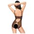 Penthouse Ontwaken - open kanten body (zwart)