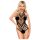 Penthouse Go Hotter - halter body - opengewerkt - zwart - XL
