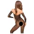Penthouse Dreamy Diva - catsuit dames - zigzag patroon - zwart