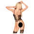 Penthouse - lingerie set - zwart - XL