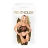 Penthouse - lingerie set - zwart - XL