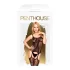 Penthouse Miss Curvy - lingerieset - kant en netstof - zwart