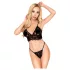 Penthouse Double Spice - lingerie set - kanten bh set - zwart