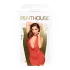 Penthouse - jurkje met halsband en string - rood - L/XL