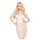 / Penthouse Poison Cookie - kanten jurk en string met haarsieraad (wit)