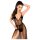 Penthouse Best Forplay - kanten body met tule sjaal (zwart) - M/L