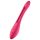 Satisfyer Elastic Joy - oplaadbare, flexibele duo vibrator (rood)