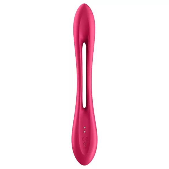 Satisfyer Elastic Joy - vibrerend duo speeltje - flexibel oplaadbaar - rood