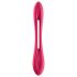 Satisfyer Elastic Joy - oplaadbare, flexibele duo vibrator (rood)