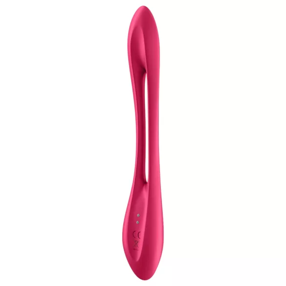Satisfyer Elastic Joy - vibrerend duo speeltje - flexibel oplaadbaar - rood
