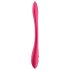 Satisfyer Elastic Joy - oplaadbare, flexibele duo vibrator (rood)