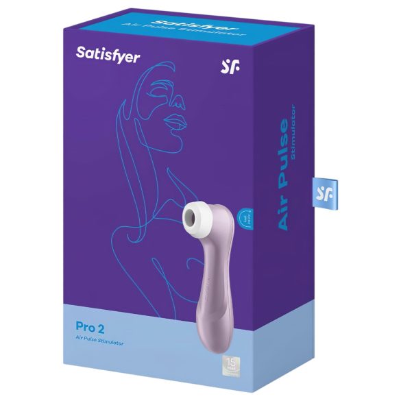 Satisfyer Pro 2 Gen2 - clitorisstimulator met accu - paars