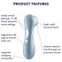 Satisfyer Pro 2 Gen2 - Oplaadbare Luchtgolf Clitorisstimulator (Blauw)