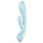 Satisfyer Triple Oh - Oplaadbare Vibrator met Clitorisstimulator (Blauw)