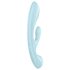 Satisfyer Triple Oh - Oplaadbare Vibrator met Clitorisstimulator (Blauw)