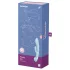 Satisfyer Triple Oh - oplaadbare vibrator met clitorisstimulator (blauw)
