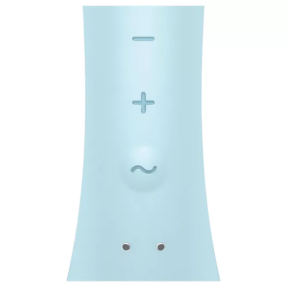 Satisfyer Triple Oh - oplaadbare vibrator met clitorisstimulator (blauw)