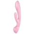 Satisfyer Triple Oh - vibrator met clitorisstimulator - oplaadbaar - roze