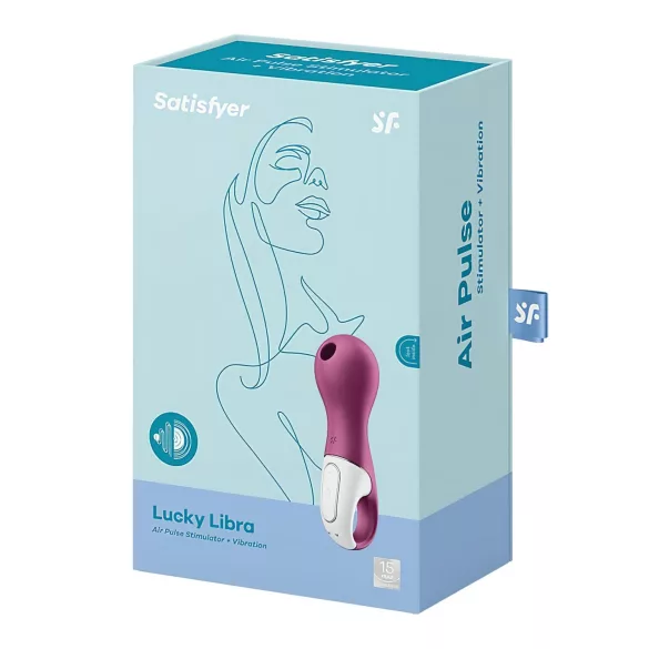 Satisfyer Lucky Libra - luchtdruk clitorisstimulator (paars)