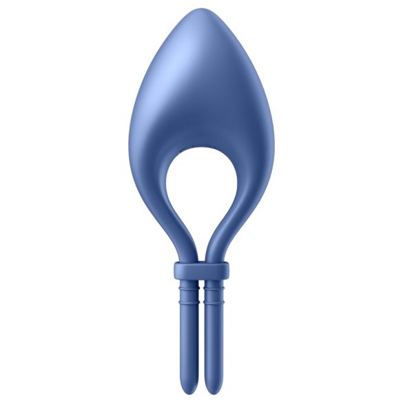Satisfyer Bullseye - vibrerende penisring - blauw - oplaadbaar