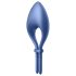 Satisfyer Bullseye - vibrerende penisring - blauw - oplaadbaar