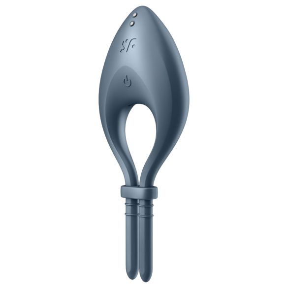Satisfyer Bullseye - slimme vibrerende penisring (grijs)