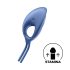 Satisfyer Swordsman - vibrerende penisring - oplaadbaar - blauw
