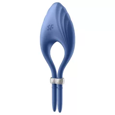 Satisfyer Duelist - oplaadbare vibrerende penisring (blauw)