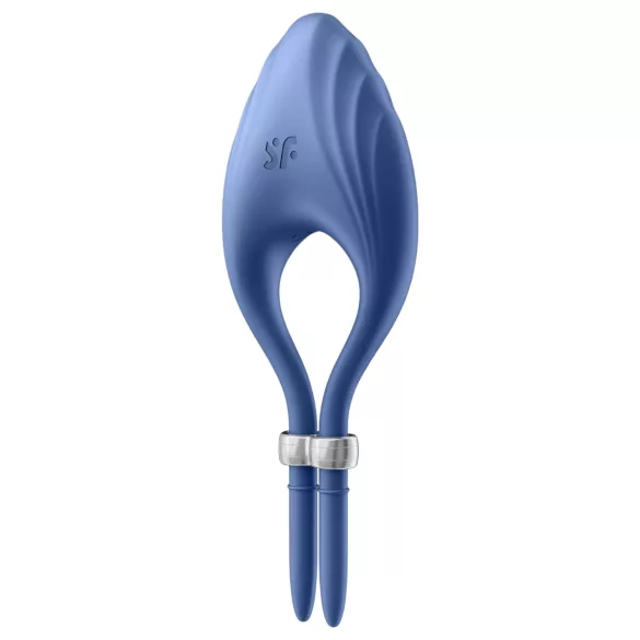 Satisfyer Duelist - oplaadbare vibrerende penisring (blauw)