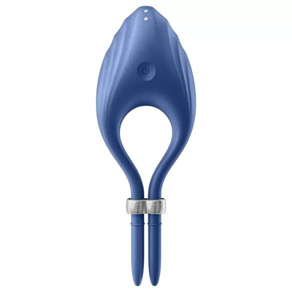 Satisfyer Duelist - oplaadbare vibrerende penisring (blauw)