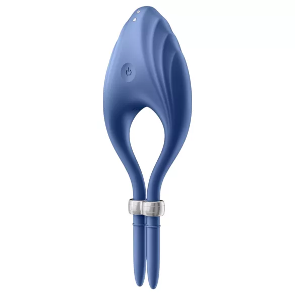 Satisfyer Duelist - oplaadbare vibrerende penisring (blauw)