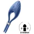 Satisfyer Duelist - oplaadbare vibrerende penisring (blauw)